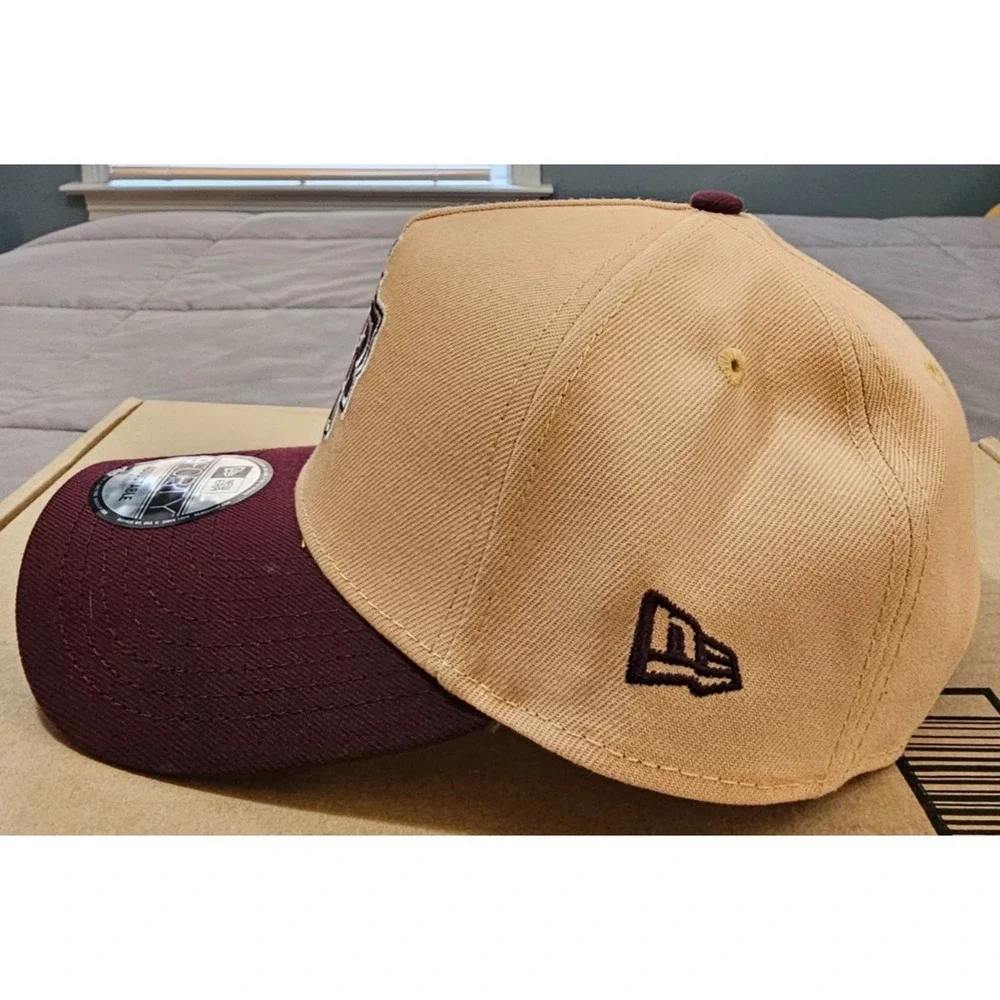 New‎ Era® MLB Texas Rangers 9FORTY™ A-Frame Hat Final Season Side Patch